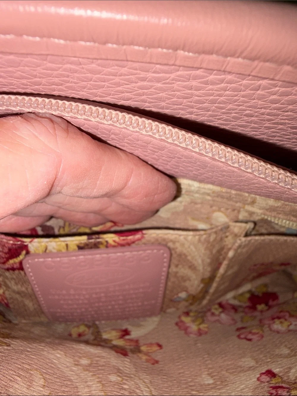 Brighton leather satchel